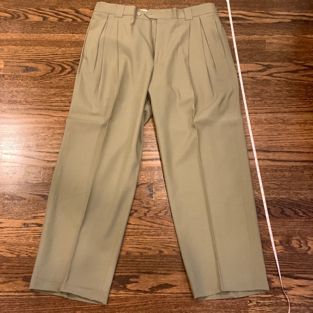 Ungaro men pleated wool pant